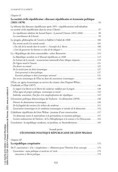Le marché et le mérite