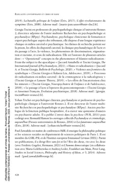 Radicalités contemporaines et crimes de haine