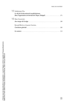 Penser avec les discontinuités en géographie
