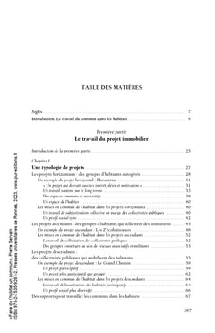 Faire de l'habitat un commun