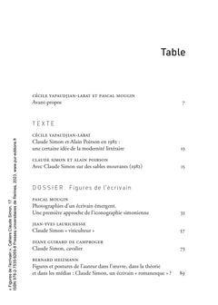 Figures de l'écrivain