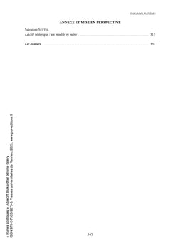 Ruines politiques