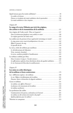 Définir la noblesse