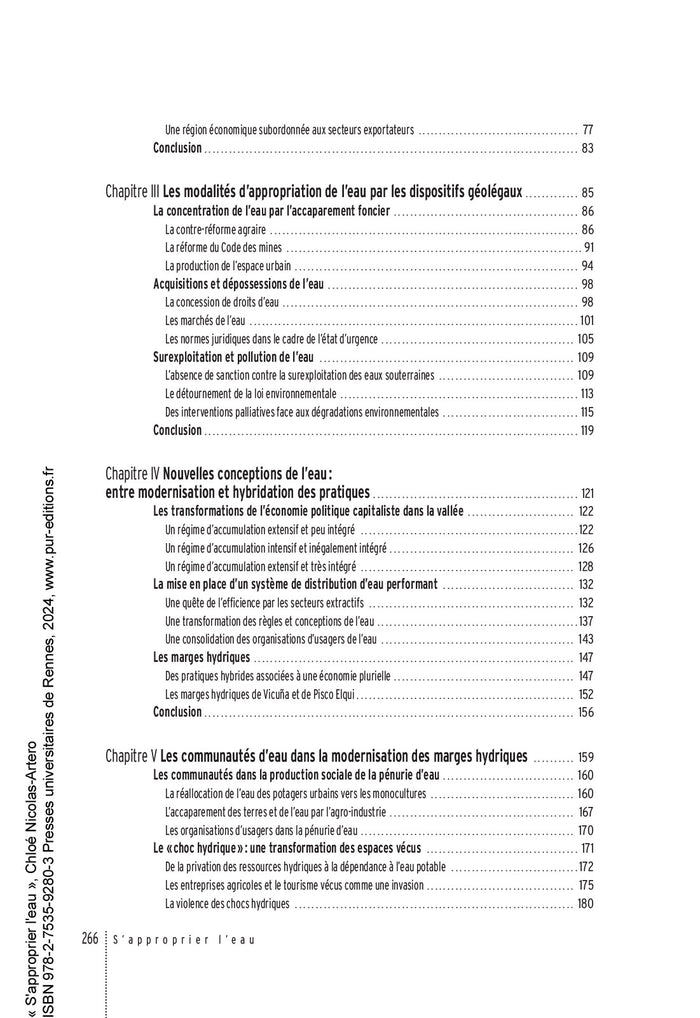 S'approprier l'eau