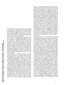 Atlas de la navigation en France à la veille de la Révolution