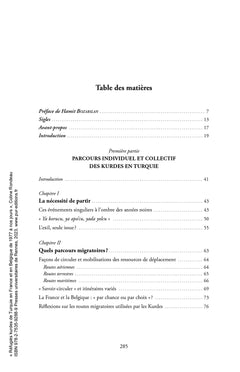 Réfugiés kurdes de Turquie en France et en Belgique de 1977 à nos jours