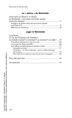 Nommer le féminicide