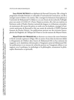 Le théâtre des genres dans l'oeuvre de Mohammed Dib