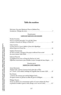 Servir le prince en temps de guerre civile