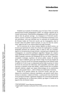 Les Compagnons de l'Université nouvelle