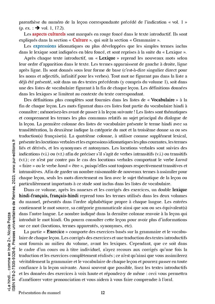 Le hindi... comme en Inde 2