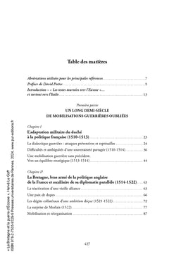 La Bretagne et la guerre d'Écosse