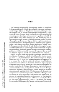 La Bretagne et la guerre d'Écosse
