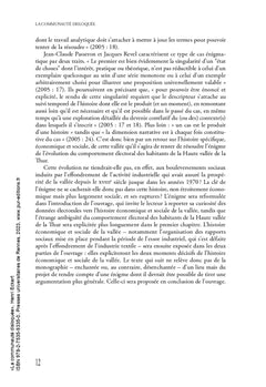 La communauté disloquée