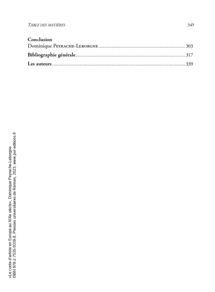 Le conte d'artiste en Europe au XIXe siècle