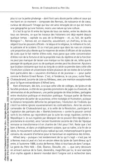 Rennes de Chateaubriand au Père Ubu
