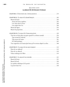 La beauté rationnelle