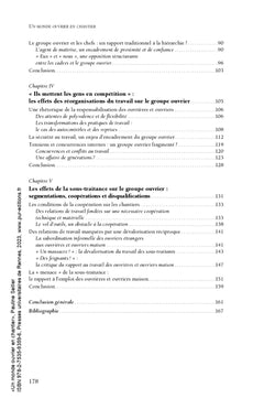 Un monde ouvrier en chantier