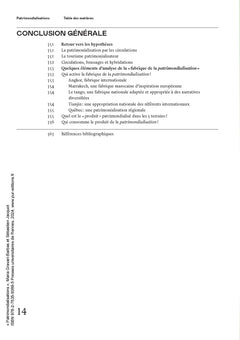 Patrimondialisations