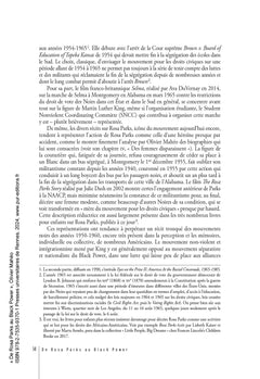 De Rosa Parks au Black Power