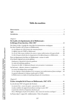 La France, la Guerre froide et la Méditerranée