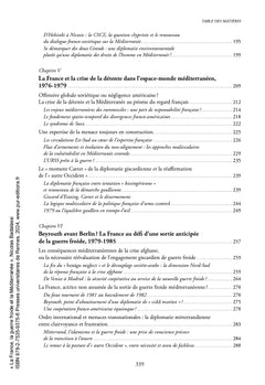 La France, la Guerre froide et la Méditerranée