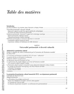 Nouvelles lectures patrimoniales