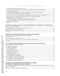 Nouvelles lectures patrimoniales