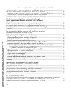 Nouvelles lectures patrimoniales