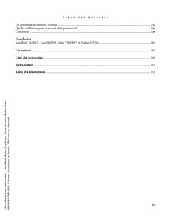 Nouvelles lectures patrimoniales