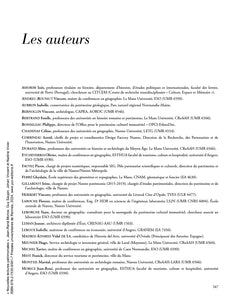 Nouvelles lectures patrimoniales