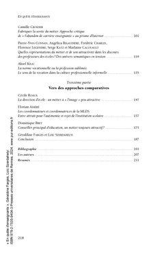 En quête d'enseignants