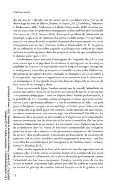 En quête d'enseignants