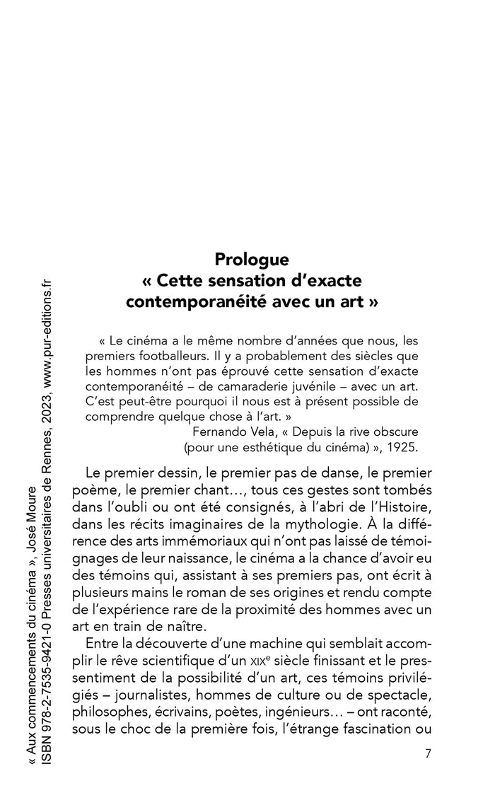 Aux commencements du cinéma