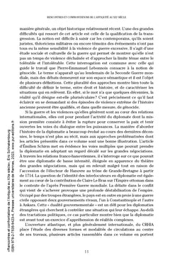 Rencontres et confrontations de l'Antiquité au XXème siècle