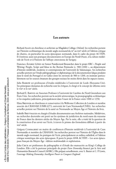 Écrire à l'ombre des cathédrales
