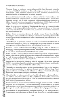 Écrire à l'ombre des cathédrales