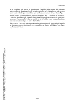 Écrire à l'ombre des cathédrales