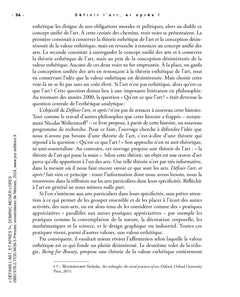 Définir l'art, et après ?