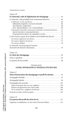 Témoigner de la Shoah
