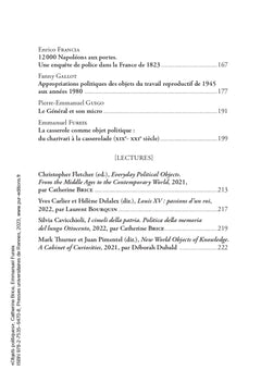 Objets politiques