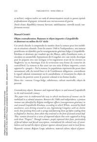 Objets politiques
