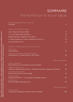 Pierre Michon et le XIXe siècle