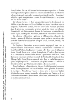 Pierre Michon et le XIXe siècle