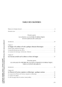 Pratiques, langage, culture: Une approche didactique