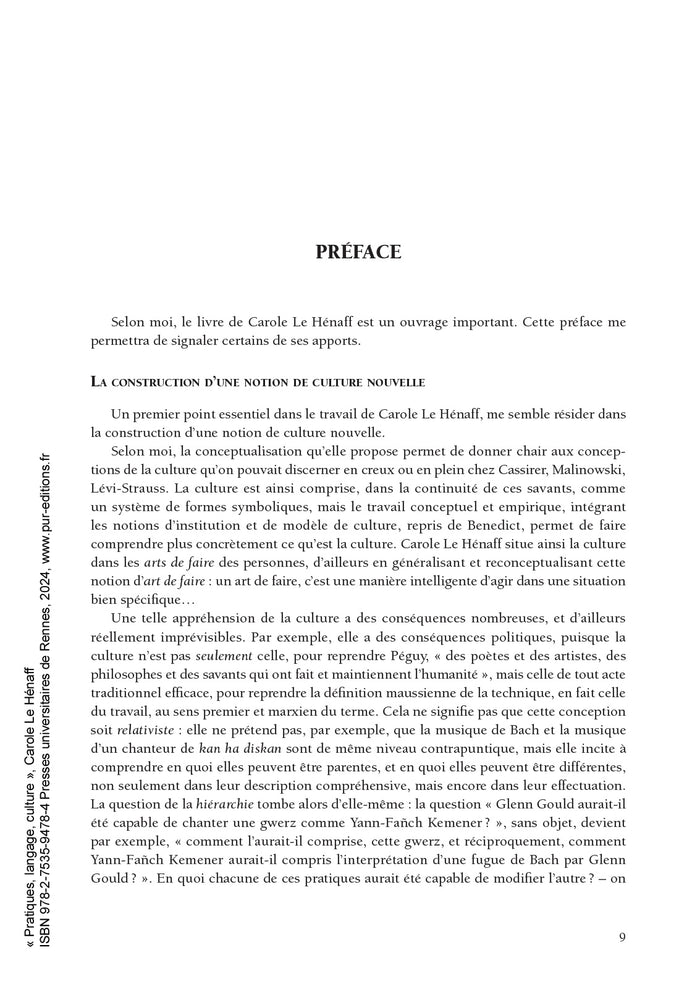 Pratiques, langage, culture: Une approche didactique