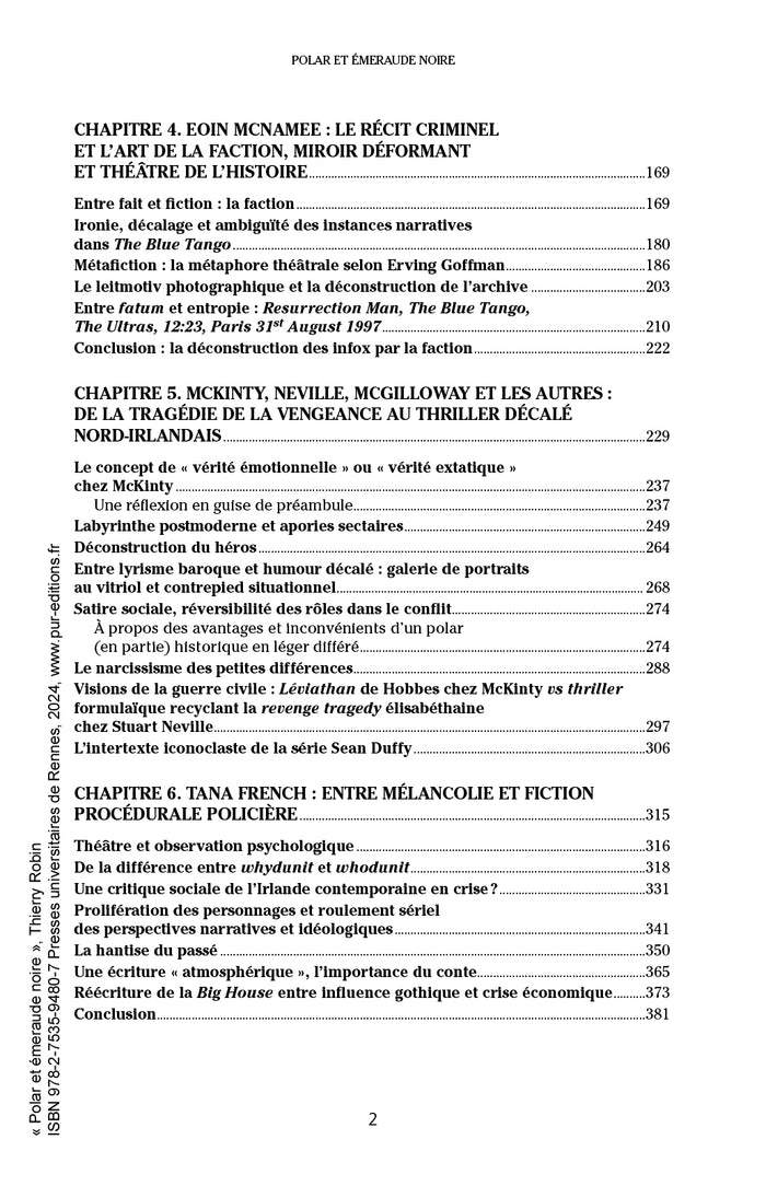 Polar et émeraude noire