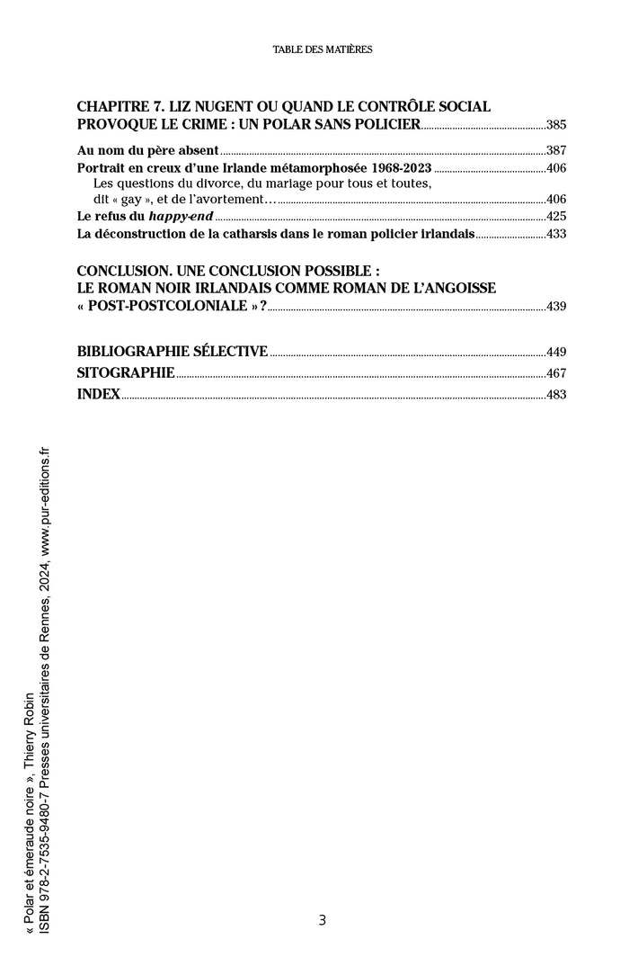 Polar et émeraude noire