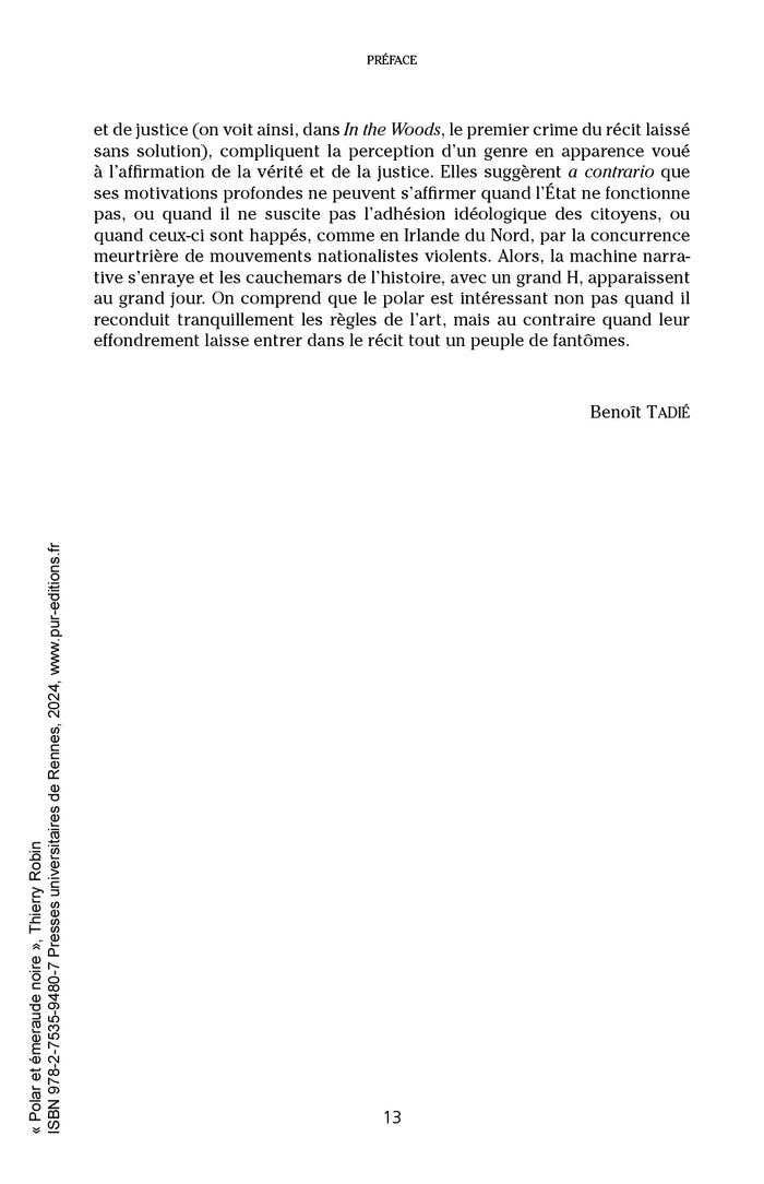 Polar et émeraude noire