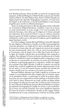 Jacques-Antoine Coquille d'Alleux, le prédicateur patriote (1747-1805)